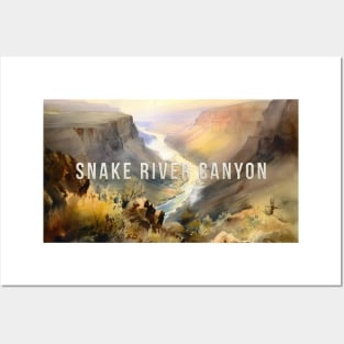 Snake River Canyon Posters and Art